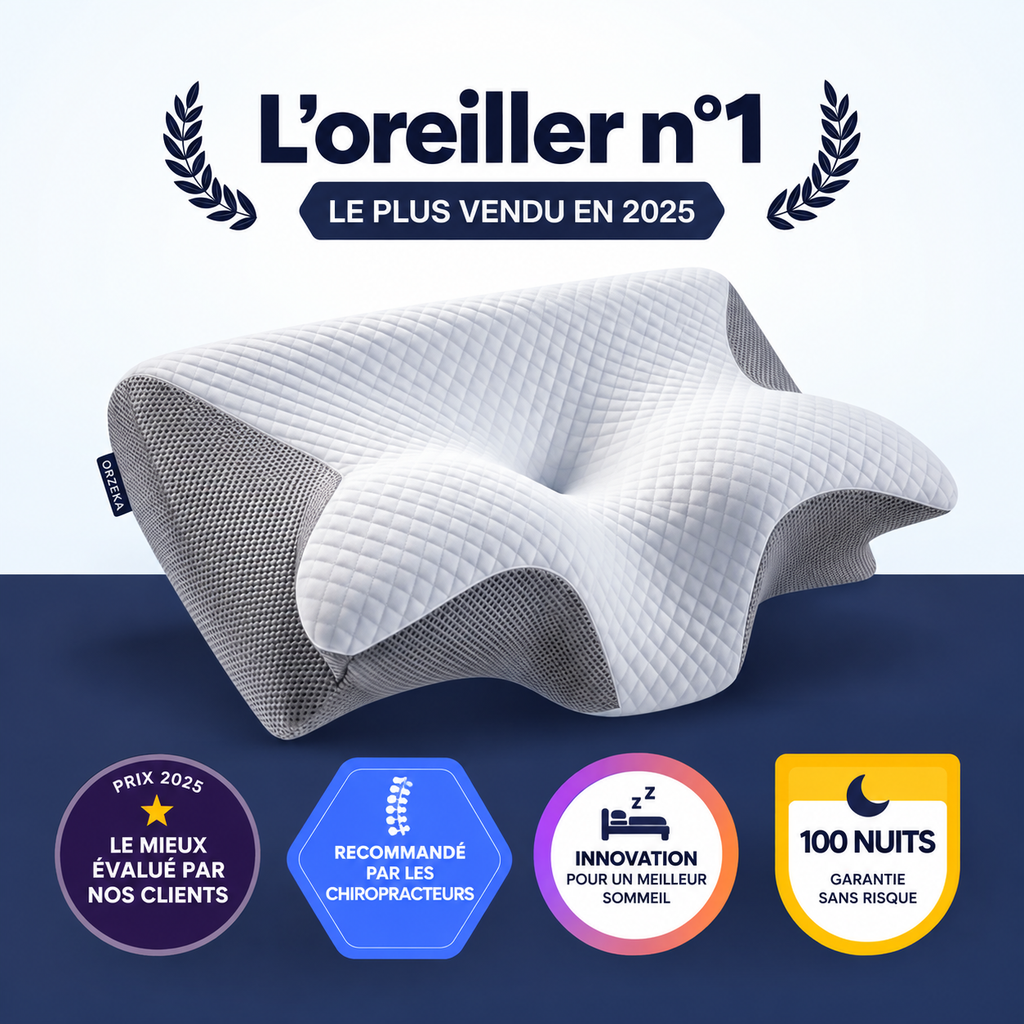 OrthoSleep™ – Oreiller Cervical