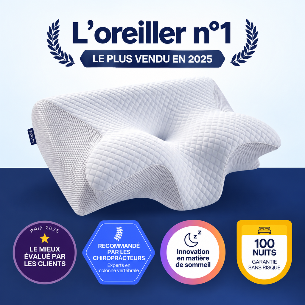 OrthoSleep™ – Oreiller Cervical