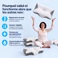 OrthoSleep™ – Oreiller Cervical