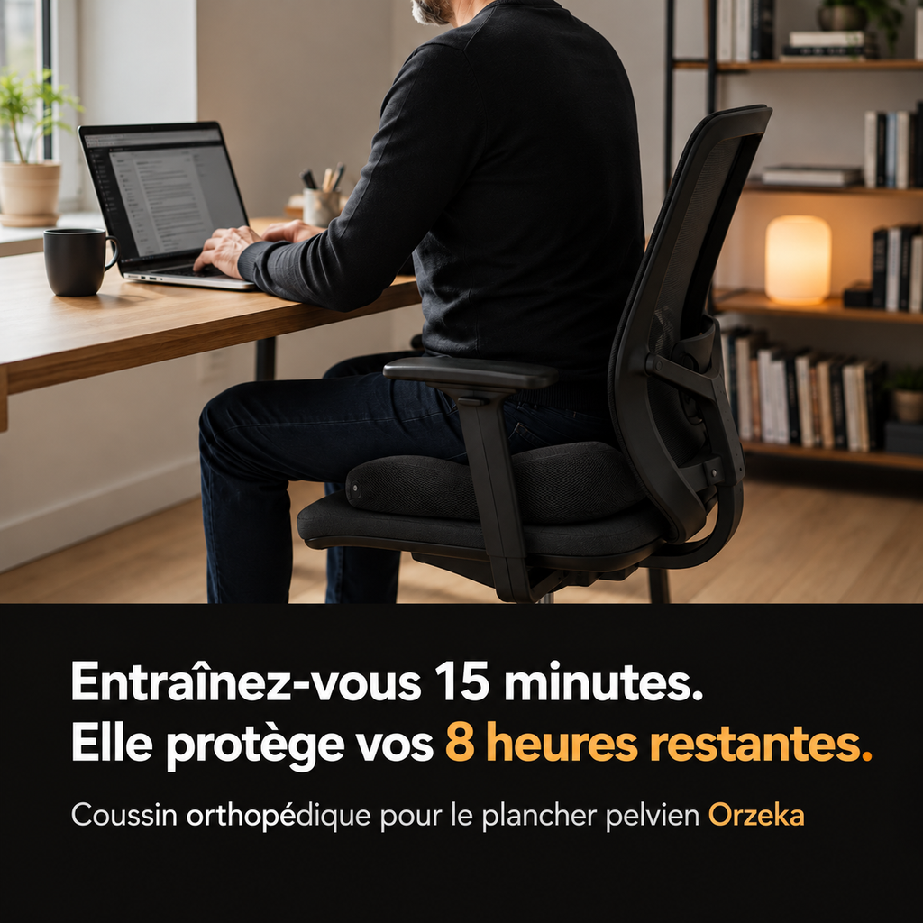 Coussin orthopédique pour le plancher pelvien